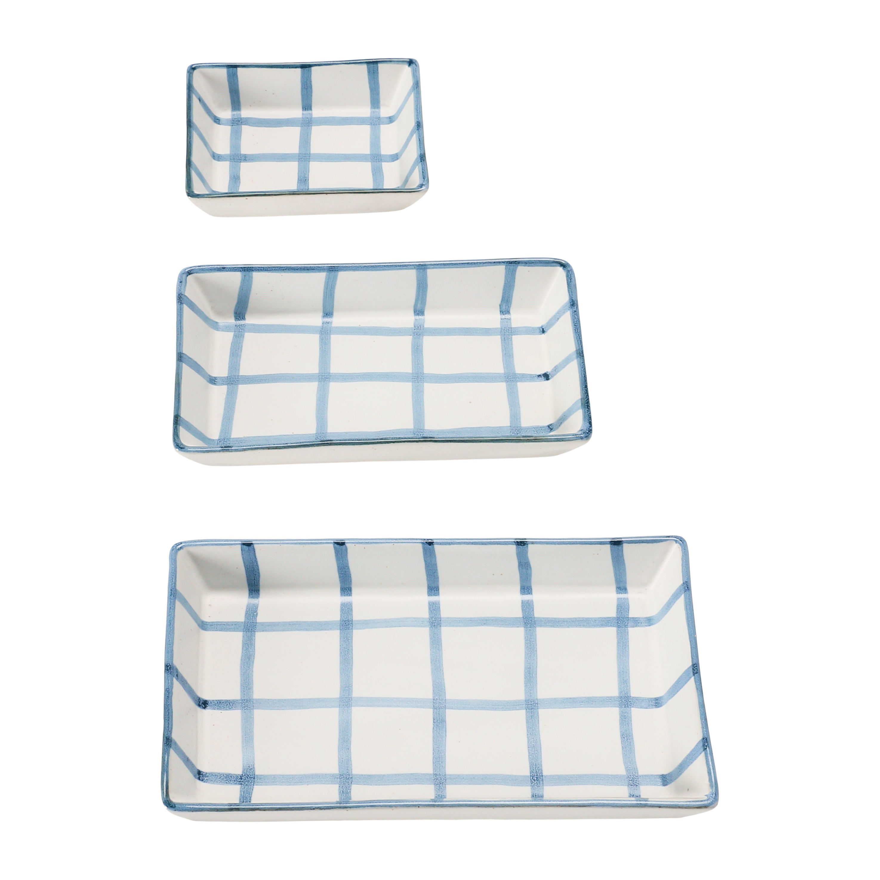 Blue set of Serving Plate Set